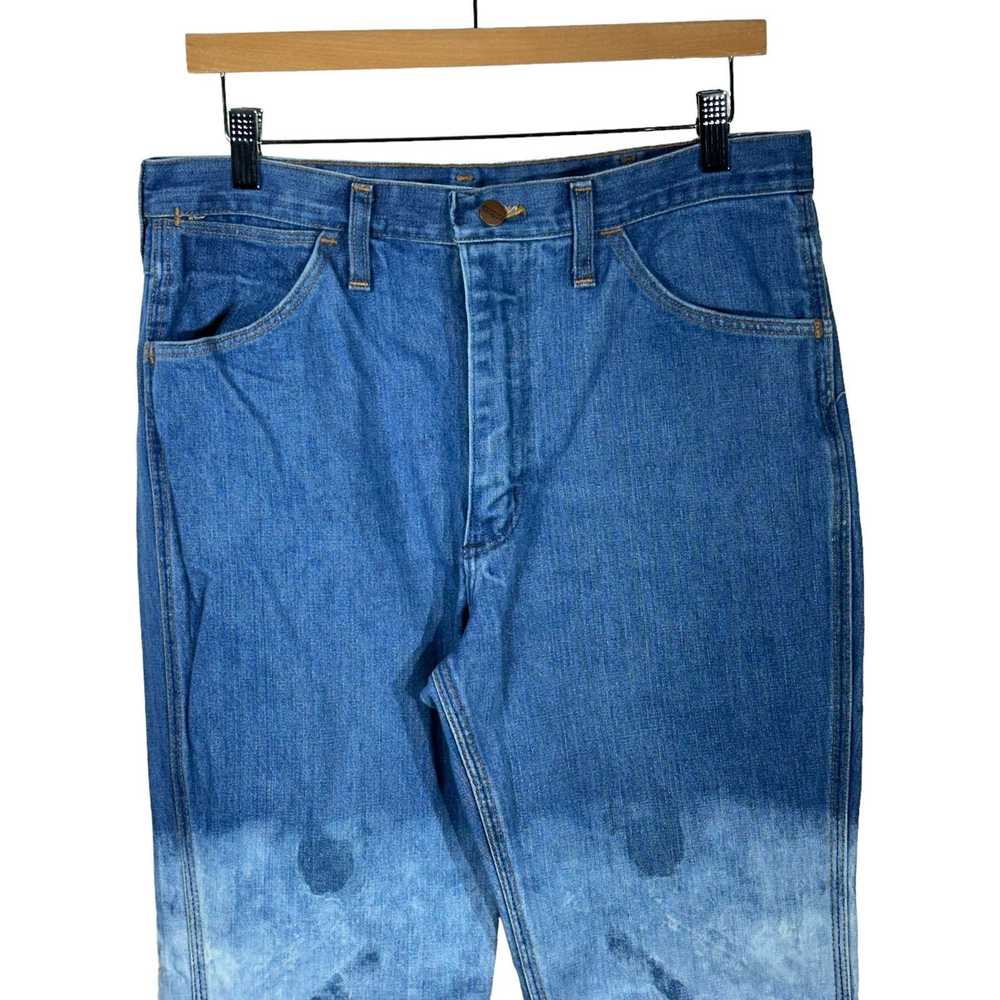 Vintage Vintage Wrangler Bleached Jeans - image 2