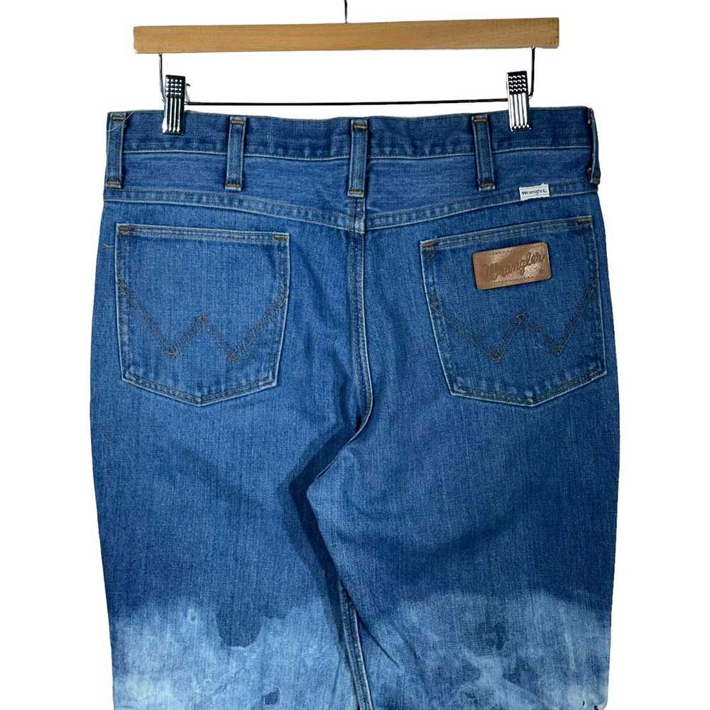 Vintage Vintage Wrangler Bleached Jeans - image 4