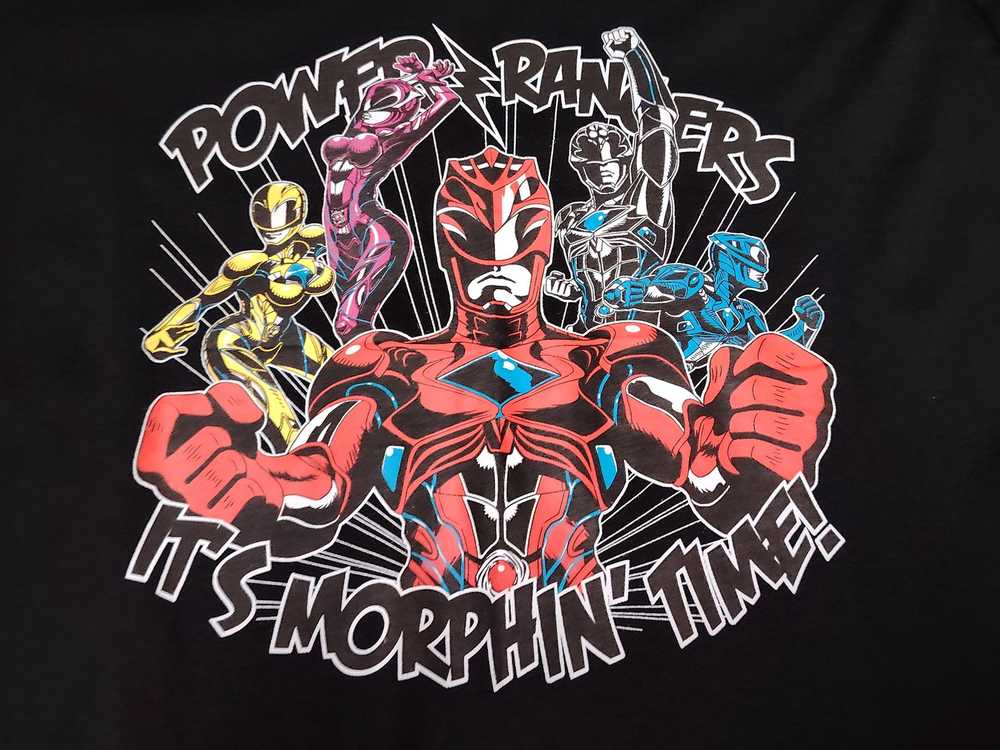 Japanese Brand Power ranger x bandai tshirt - image 2