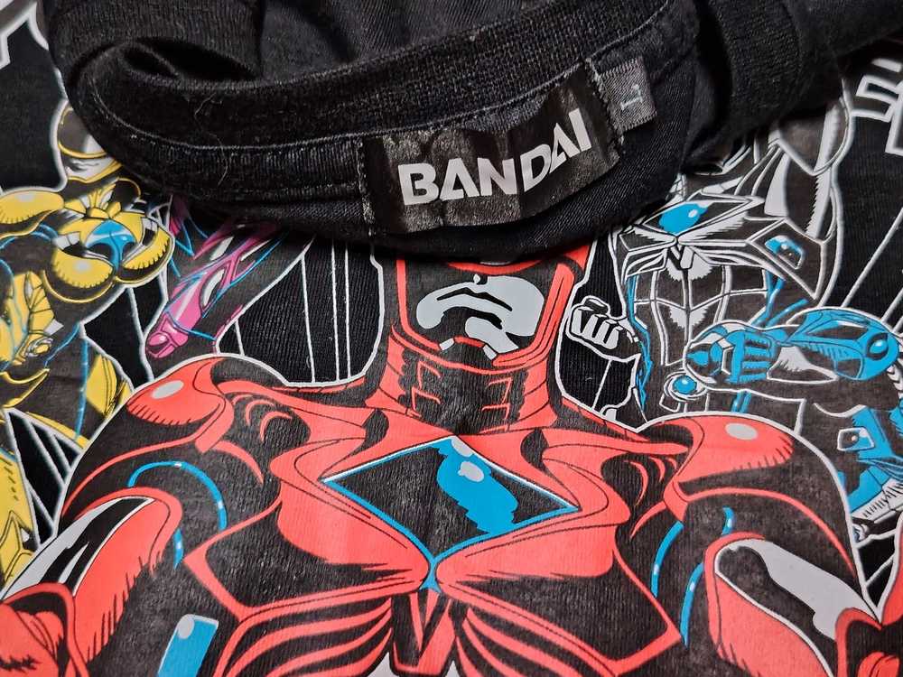 Japanese Brand Power ranger x bandai tshirt - image 3