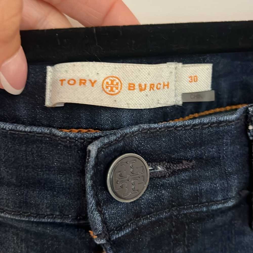 Tory Burch Cropped Skinny Jean size 30 - image 2