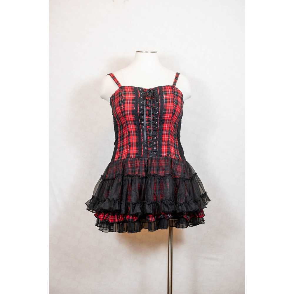 Vintage Y2K Tripp Emo Hot Topic Corset Fairy Goth… - image 1