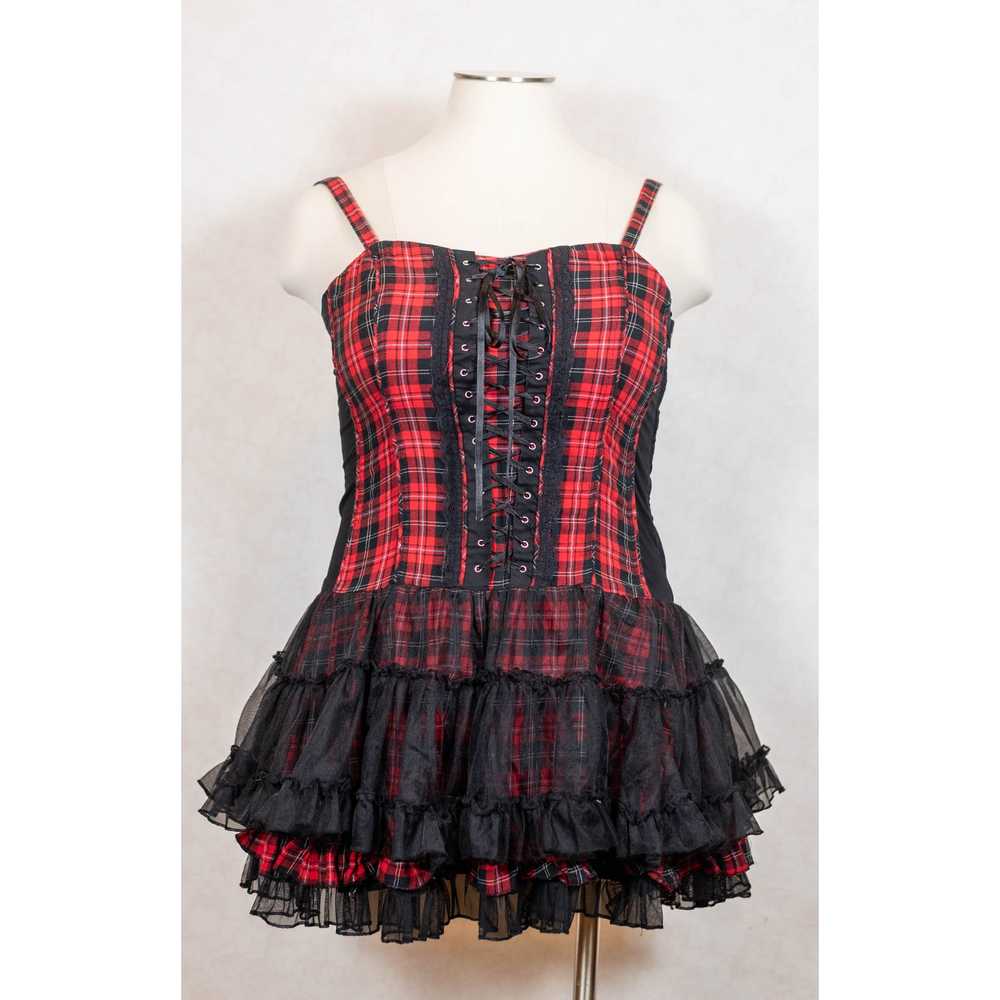 Vintage Y2K Tripp Emo Hot Topic Corset Fairy Goth… - image 3