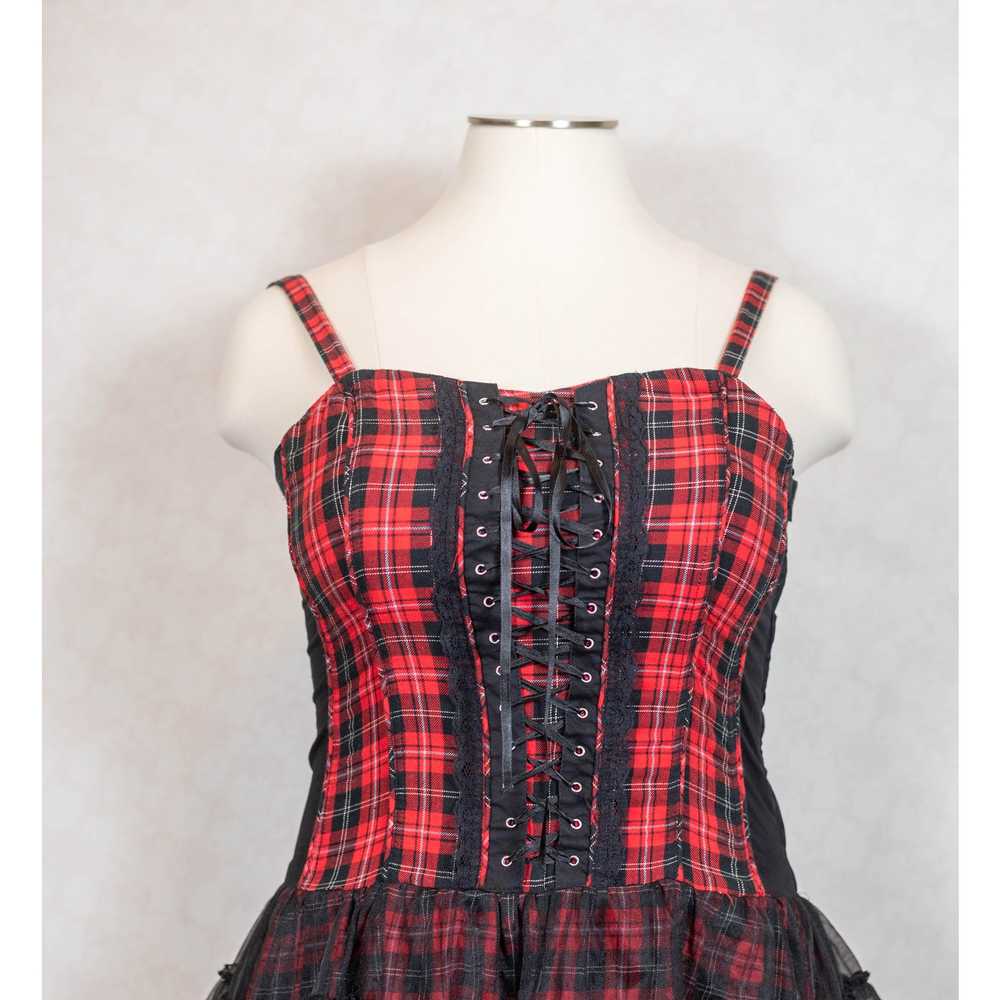 Vintage Y2K Tripp Emo Hot Topic Corset Fairy Goth… - image 4