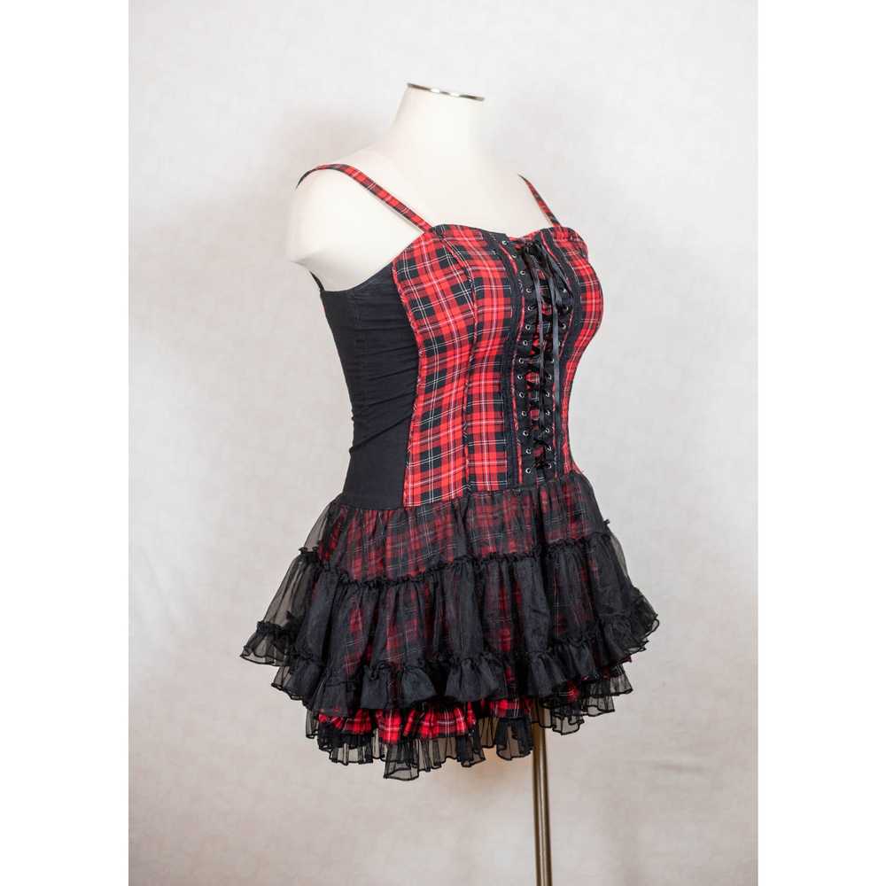 Vintage Y2K Tripp Emo Hot Topic Corset Fairy Goth… - image 5