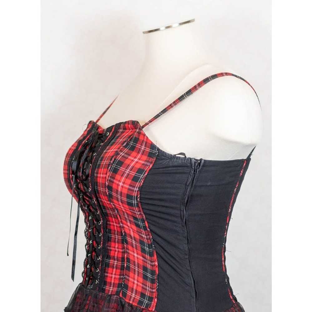 Vintage Y2K Tripp Emo Hot Topic Corset Fairy Goth… - image 9