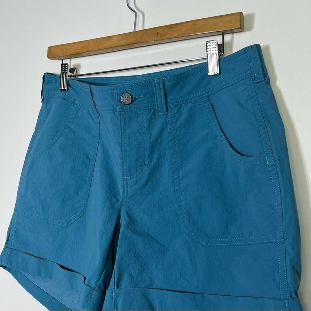 The North Face Blue 5” Mapleton Shorts Nylon Blen… - image 3