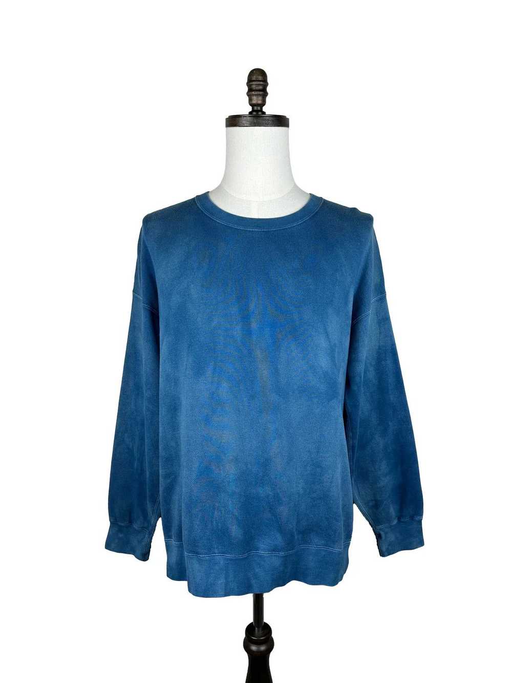 Visvim SS18 ICT Jumbo Sweat Crew L/S (Uneven Dye) - image 1