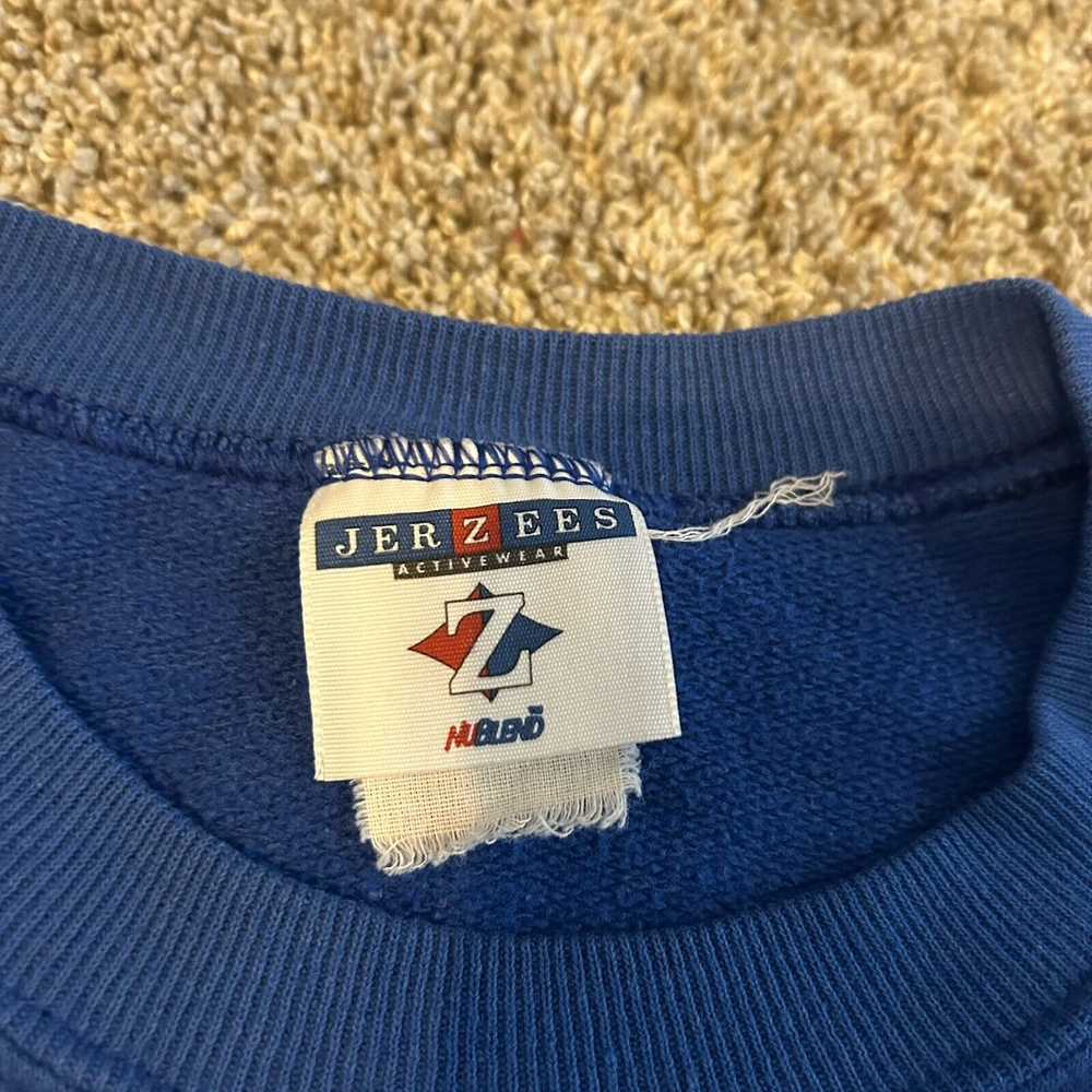 Vintage Y2K Kentucky Wildcats Blue Crewneck Sweat… - image 4