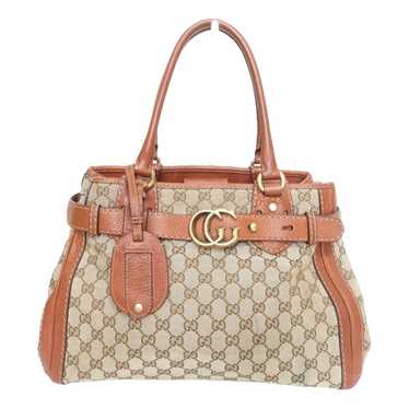 Gucci Gg Running leather tote