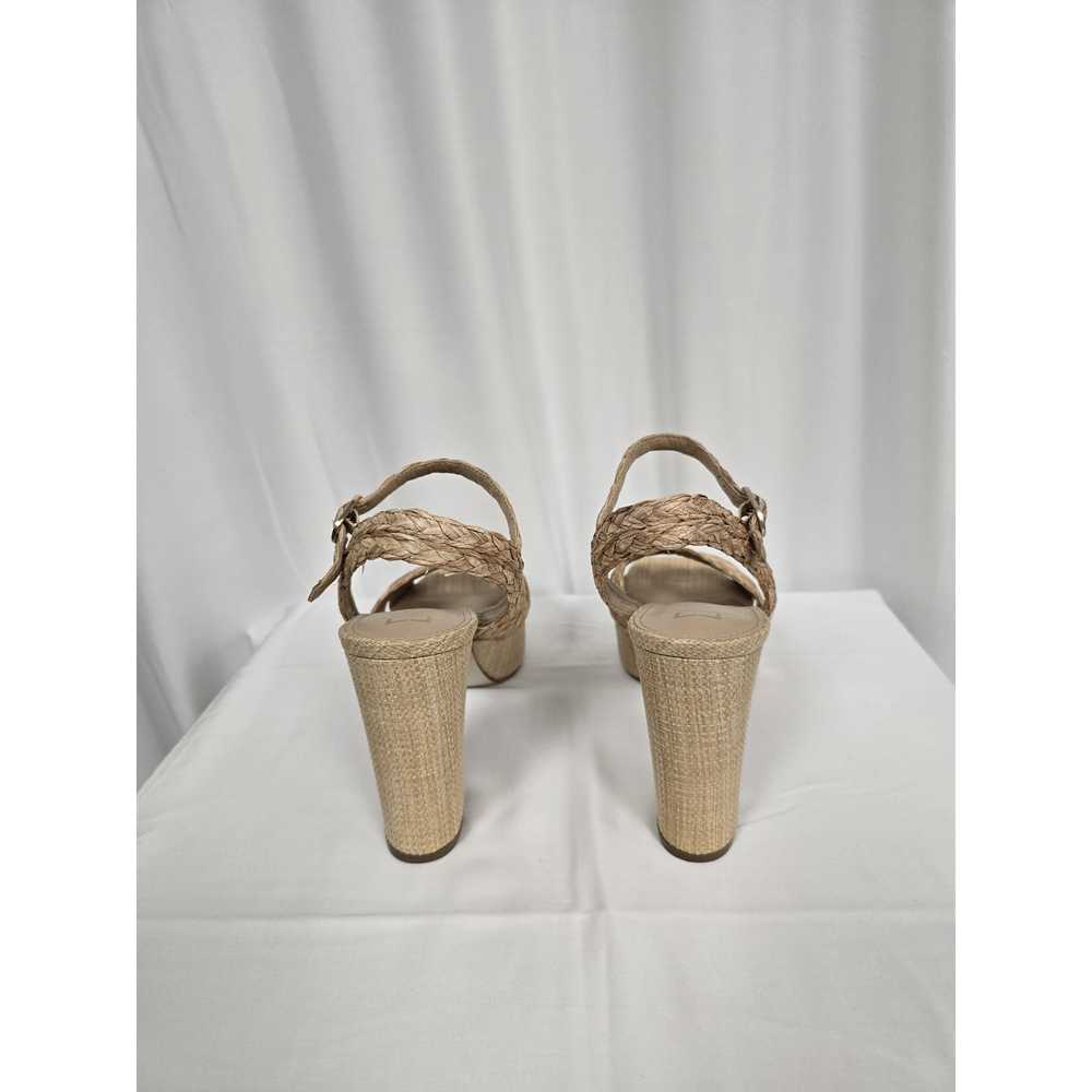 Marc Fisher Woven Platform Sandal Size 10 - image 3