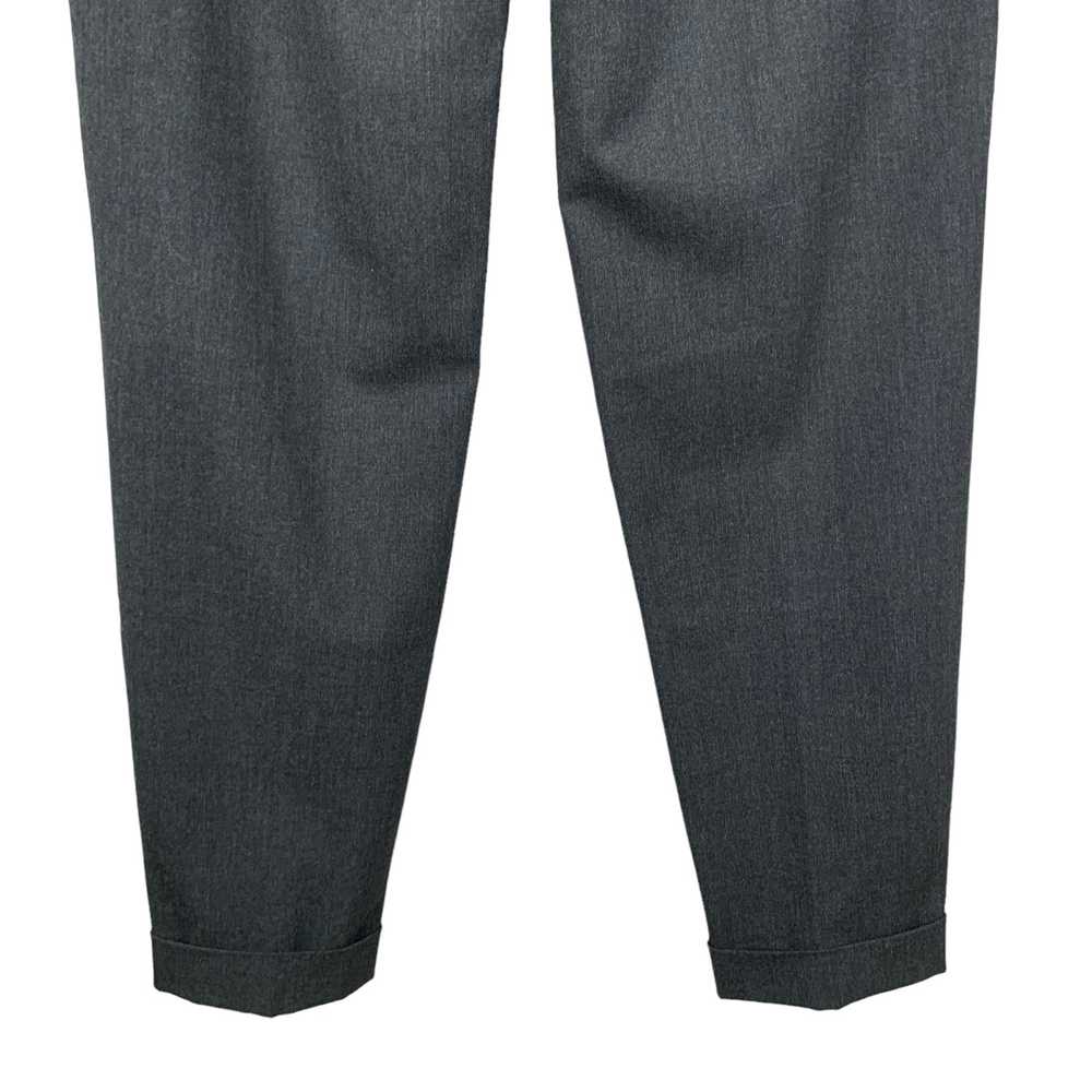 Piazza Sempione Dress Pants Grey Wool High Rise I… - image 9