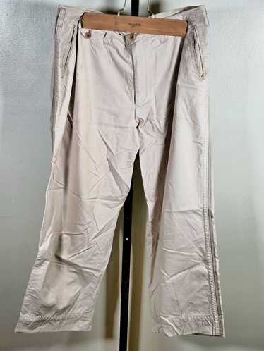 Kolor Kolor US 32/JPN 3 Wide Leg Tan Cotton Chinos