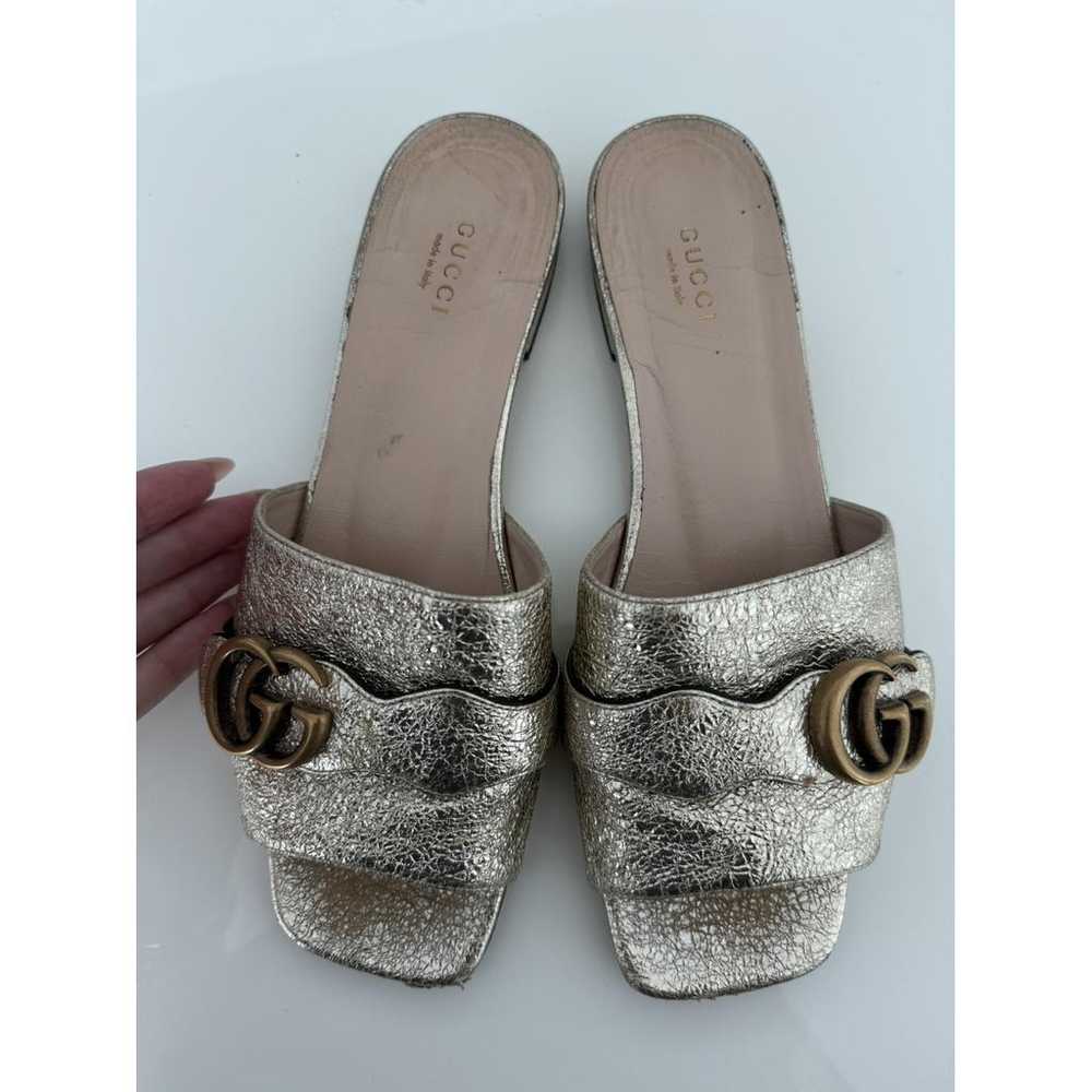 Gucci Leather mules - image 2