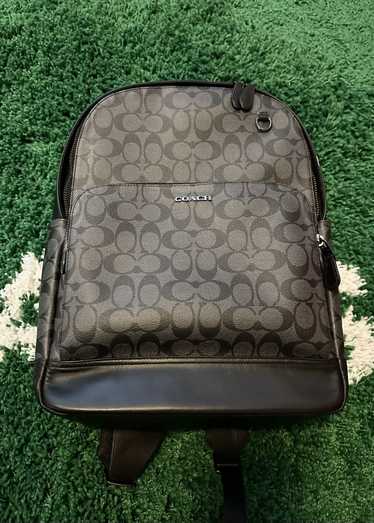 Coach Coach Graham Monogram Coated Canvas Backpack