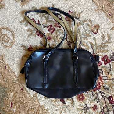 90’s Y2K Vintage Faux Leather Shoulder Bag - image 1