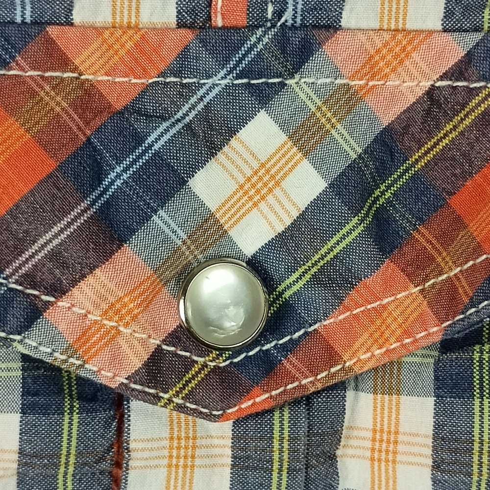 Other Age Of Wisdom Mens XL Plaid Short Sleeve Bu… - image 4