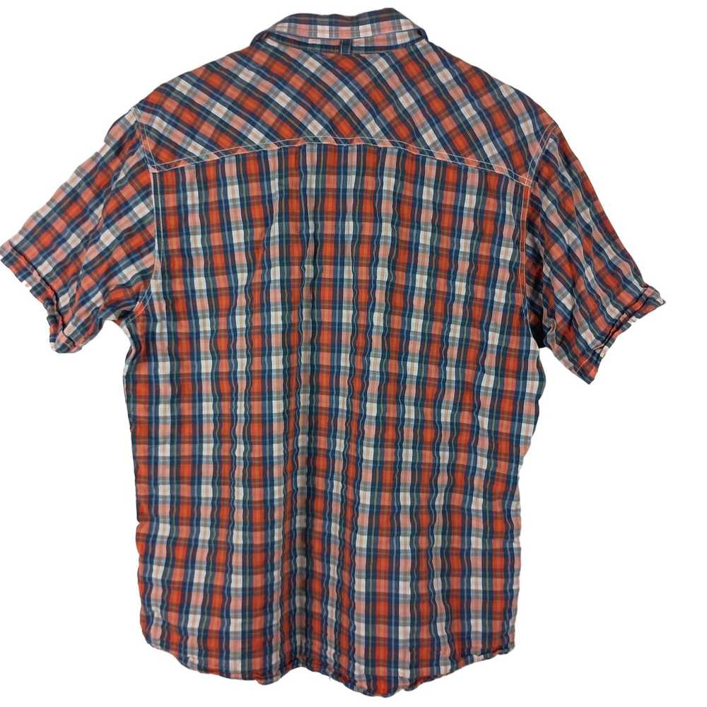 Other Age Of Wisdom Mens XL Plaid Short Sleeve Bu… - image 7