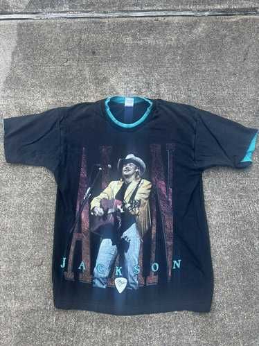 Band Tees × Vintage Vintage Alan Jackson Double Sl