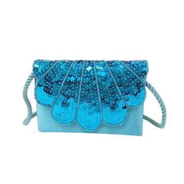 Andre Cellini Vintage Purse Sequin Mermaid Should… - image 1