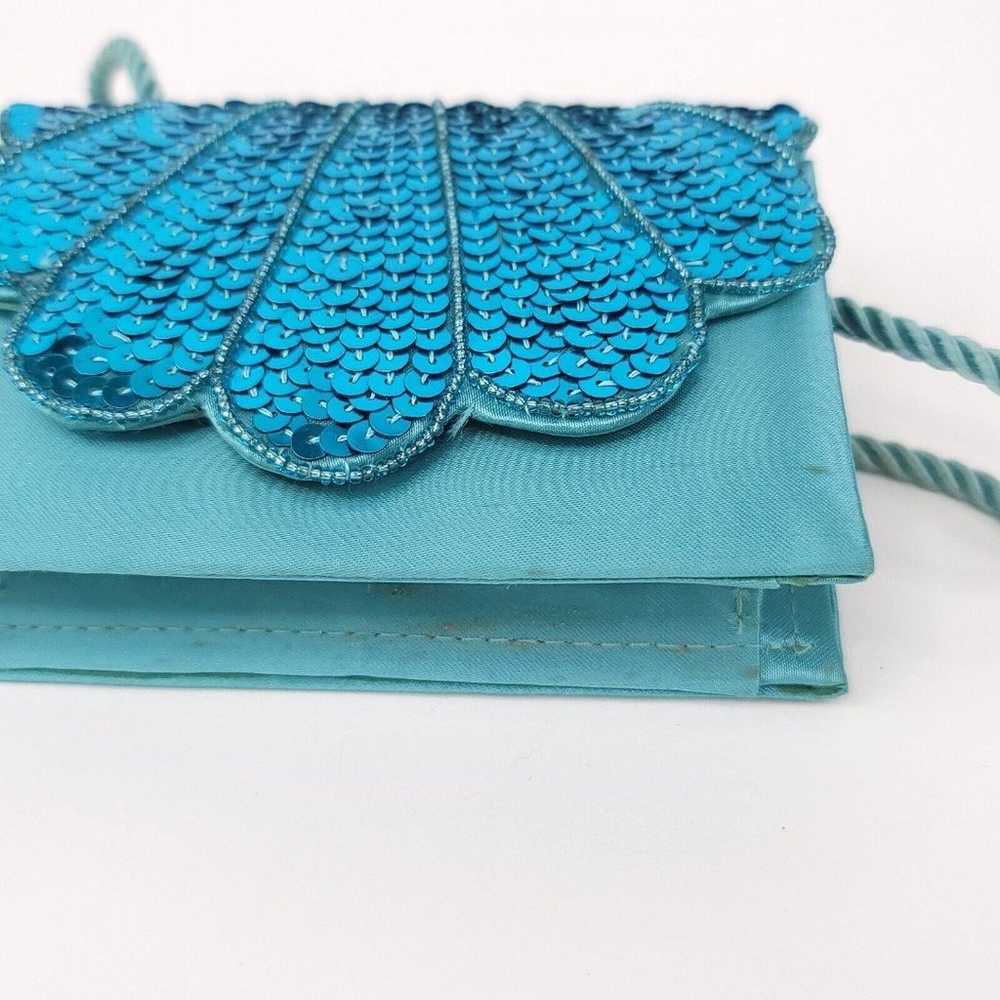 Andre Cellini Vintage Purse Sequin Mermaid Should… - image 5