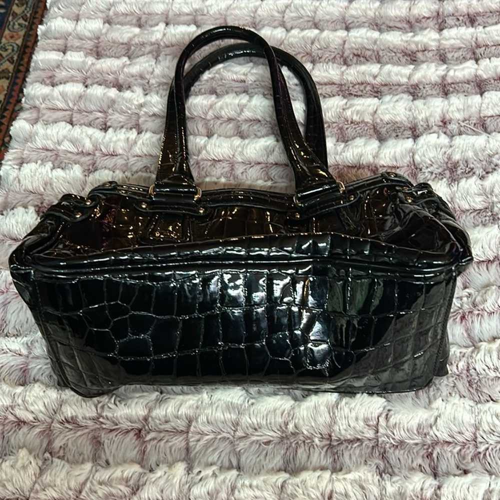 Liz Claiborne, beautiful black satin bag - image 2