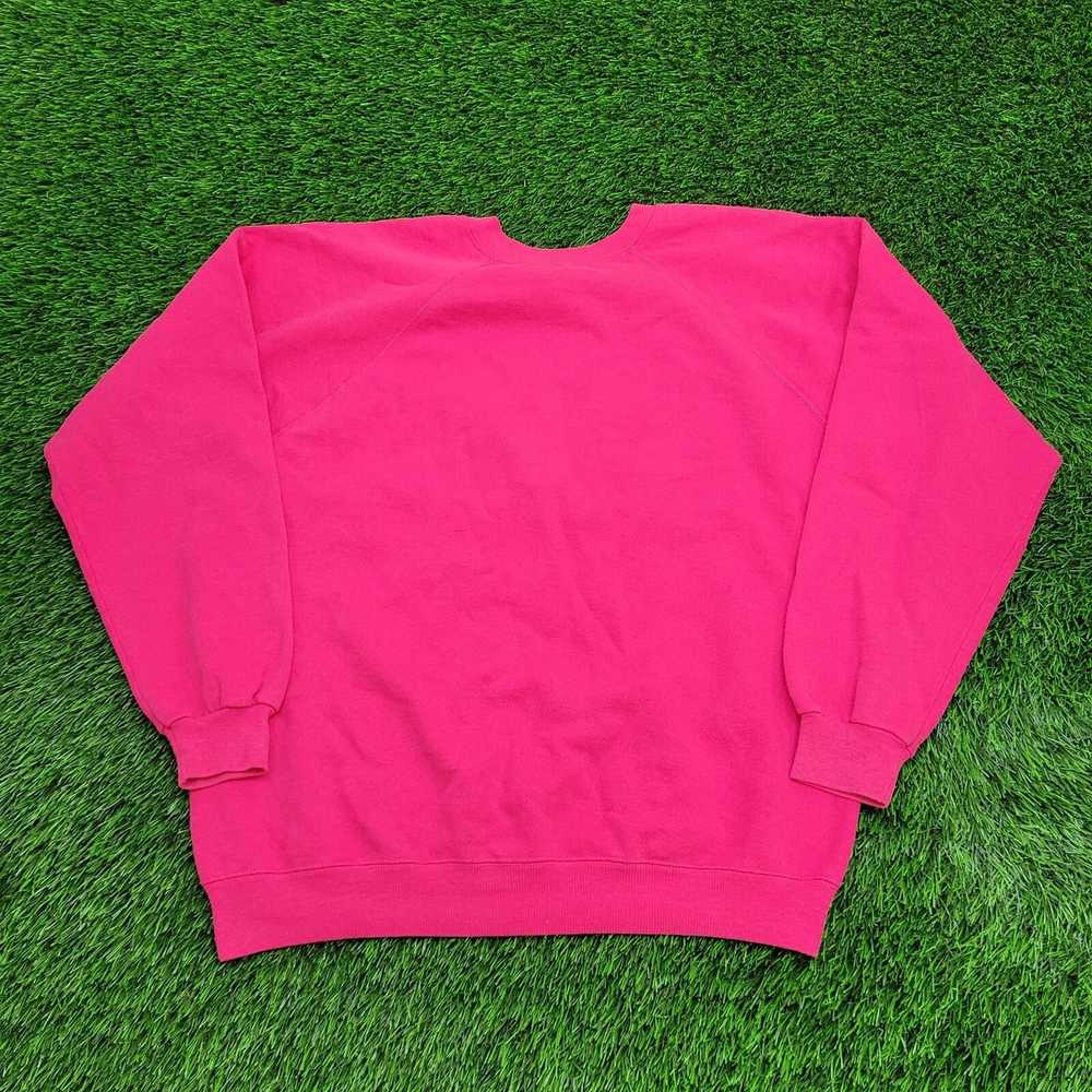 Hanes Vintage 80s Hanes Sweatshirt Womens XL 22x2… - image 2