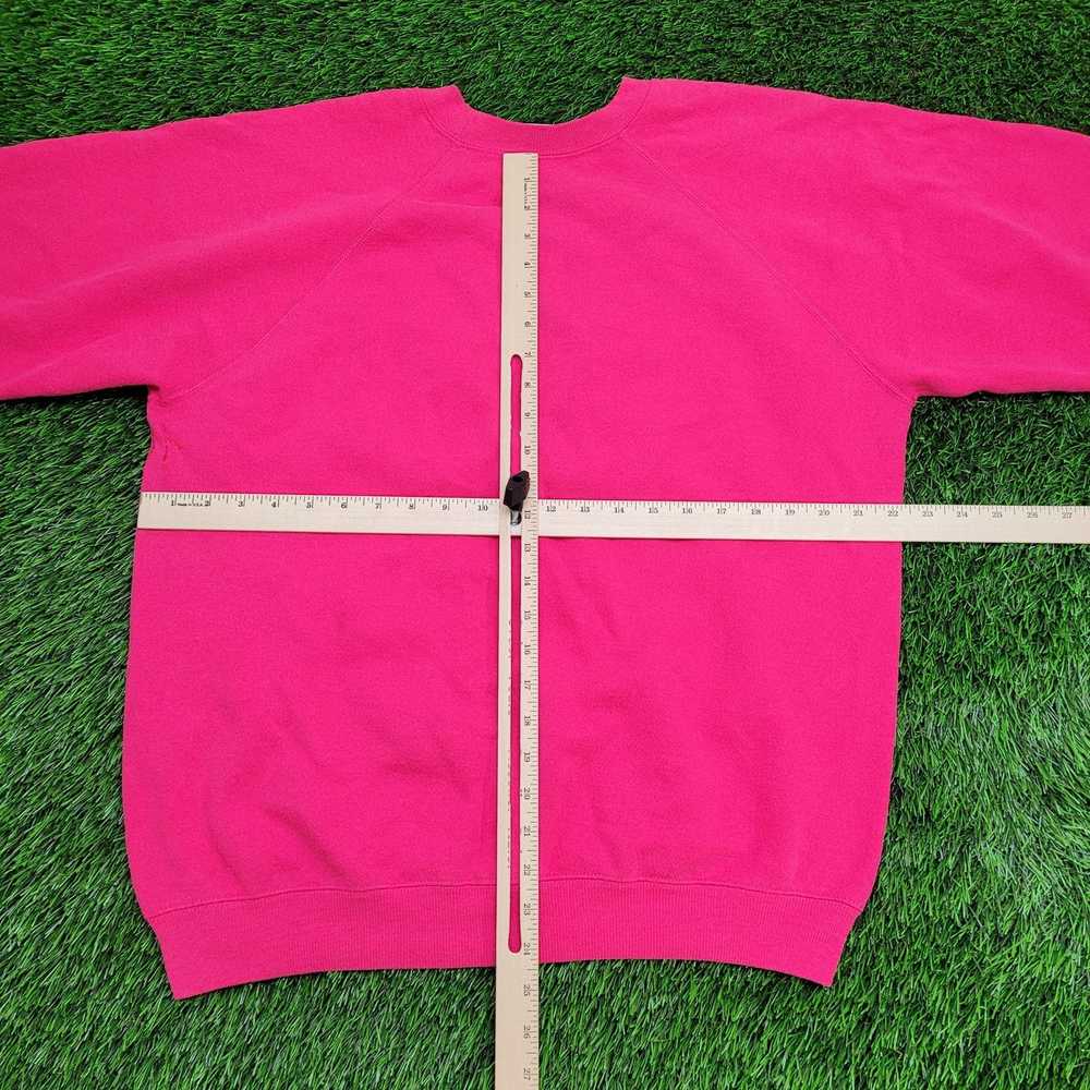 Hanes Vintage 80s Hanes Sweatshirt Womens XL 22x2… - image 5