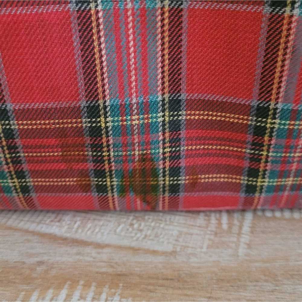 Vintage Royal Stewart Tartan Lunch Bag/ Tote - Al… - image 2