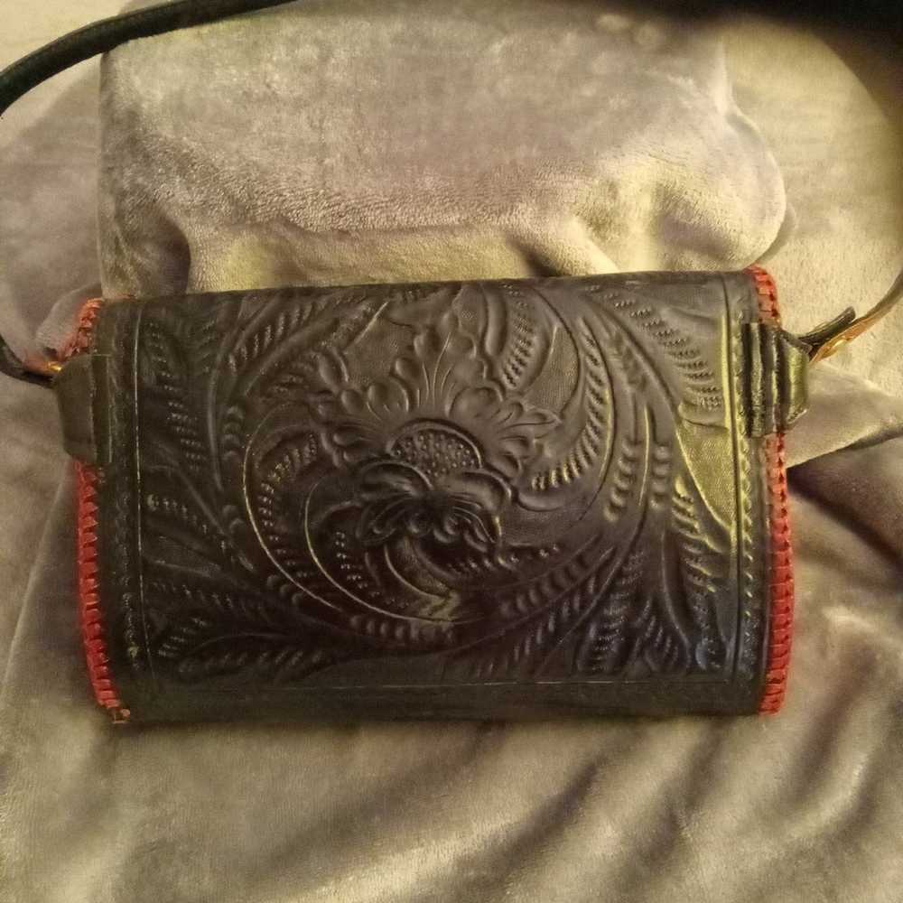 Unique Vintage leather purse - image 2