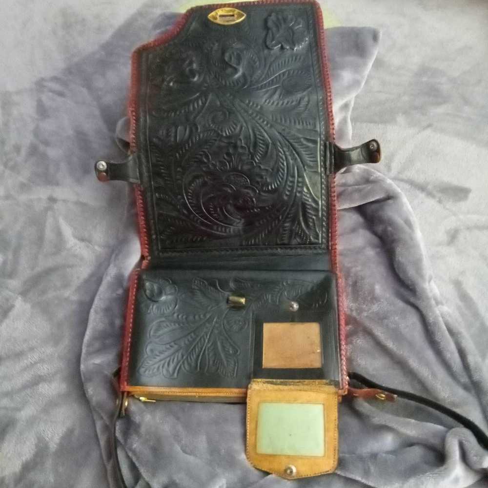 Unique Vintage leather purse - image 4