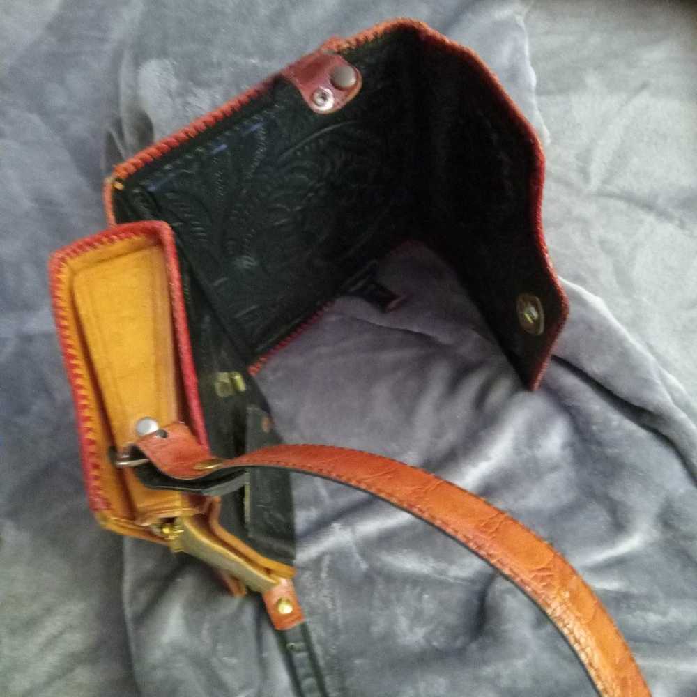 Unique Vintage leather purse - image 6