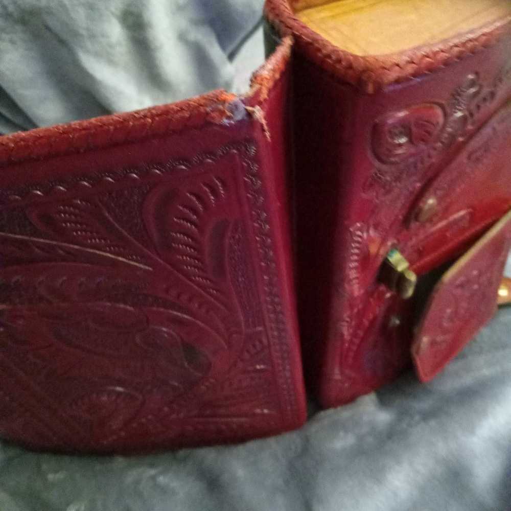 Unique Vintage leather purse - image 7