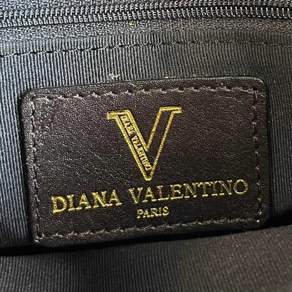 DIANA VALENTINO All-Over Print Handbag - image 9