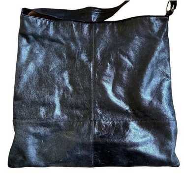 Hobo vintage leather tote bag black - image 1