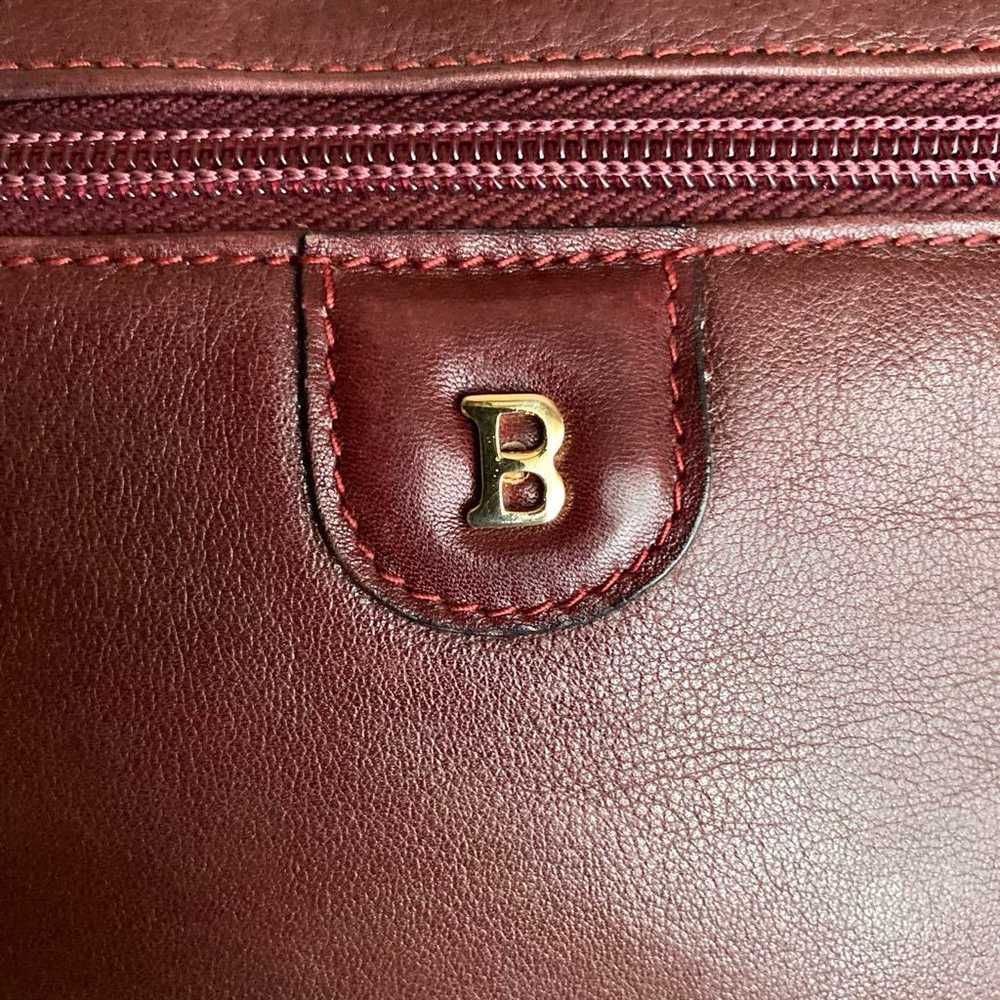 Rare BALLY Old Barry 2-way Shoulder Bag Leather B… - image 10