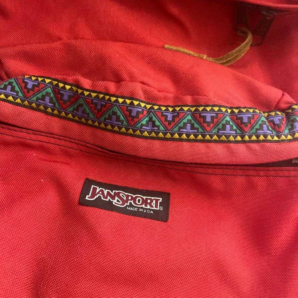 JanSport backpack, made in America, Chilean Red, … - image 3