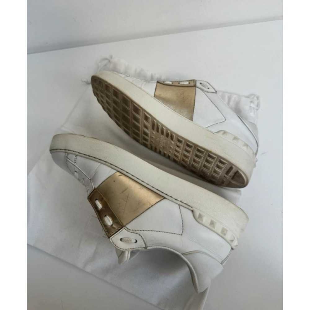 Valentino Garavani Open leather trainers - image 7