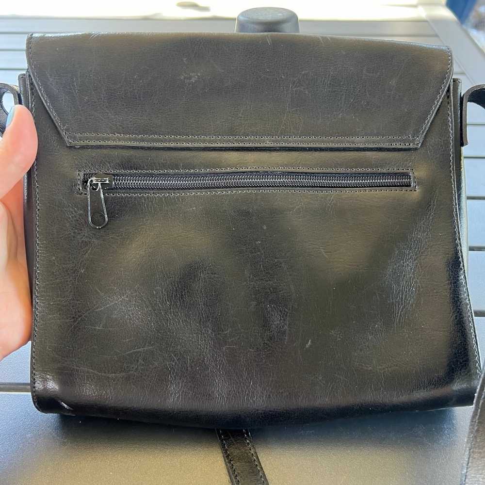 Vintage Leather Tiffany & Fred Crossbody - image 6