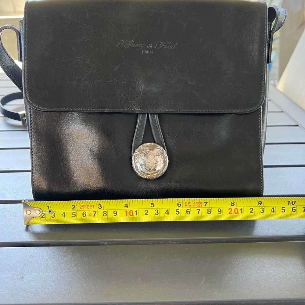 Vintage Leather Tiffany & Fred Crossbody - image 7