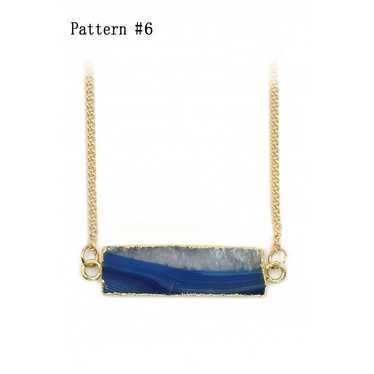 Ocean fashion Yellow gold necklace - image 1