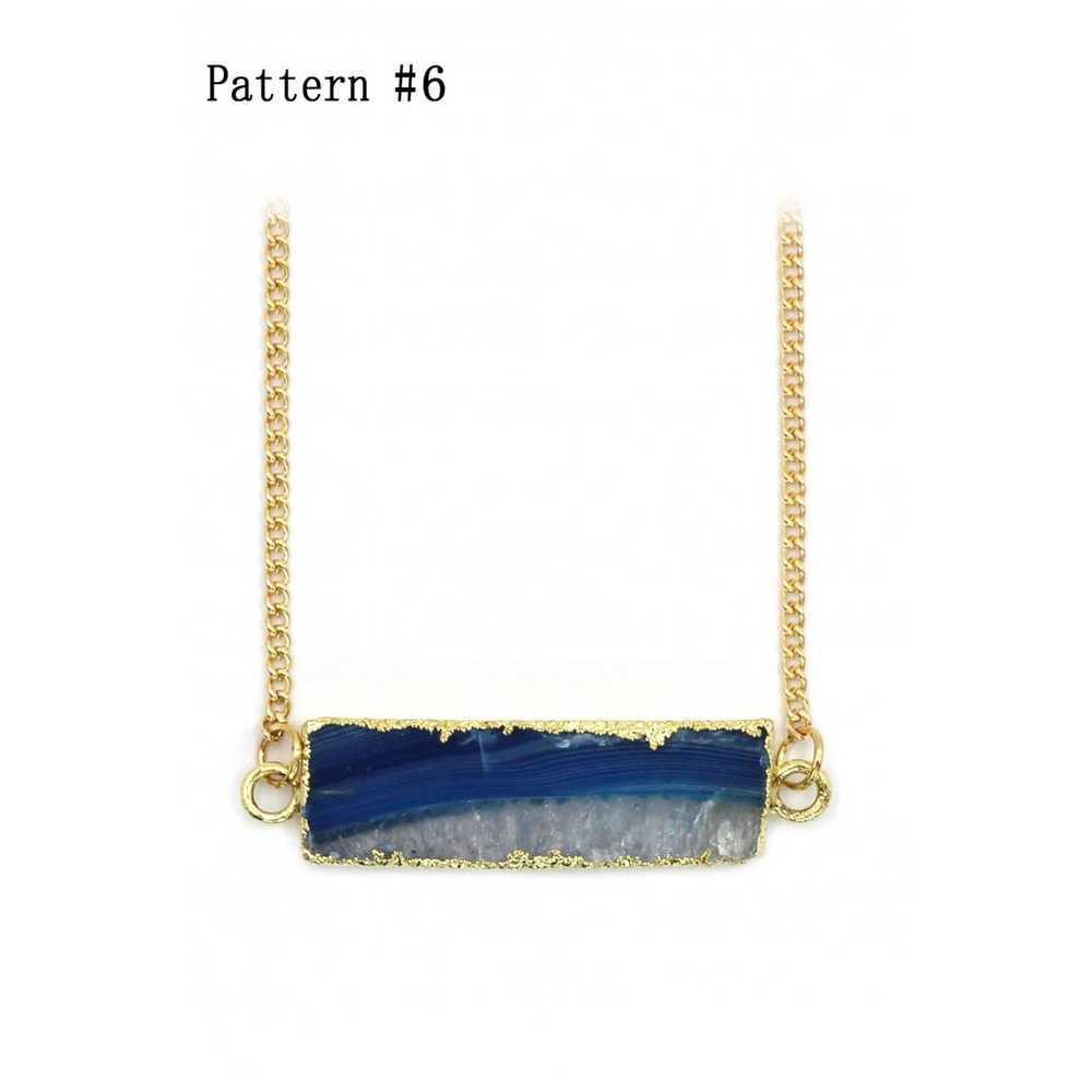 Ocean fashion Yellow gold necklace - image 2