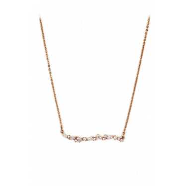 Ocean fashion Pink gold necklace - image 1