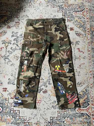 Camo Cargo Pants - Gem