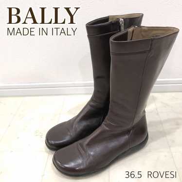 BALLY Low-heel Ladies Mid Boots in Brown Color Pa… - image 1