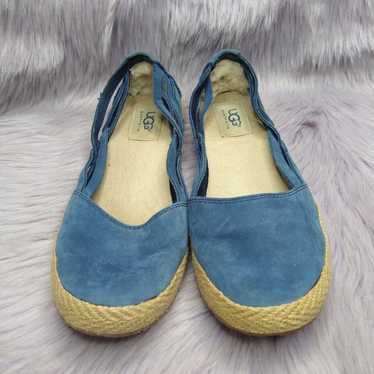 UGG Cicily Shearling Lined Suede Espadrilles Flat… - image 1