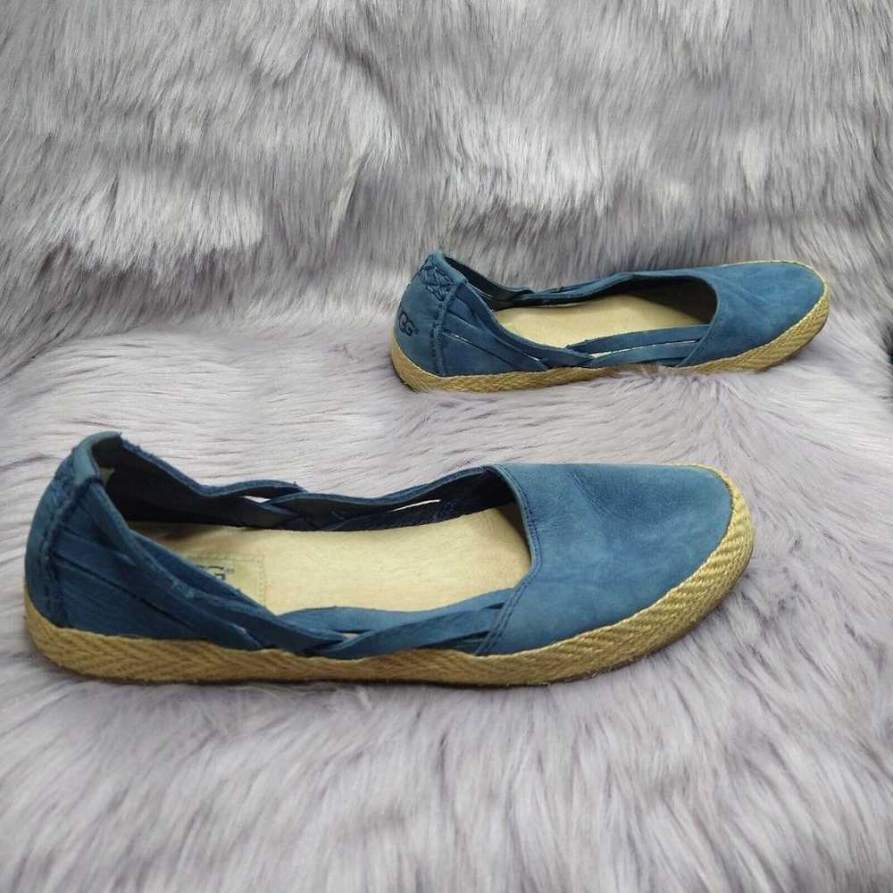 UGG Cicily Shearling Lined Suede Espadrilles Flat… - image 3