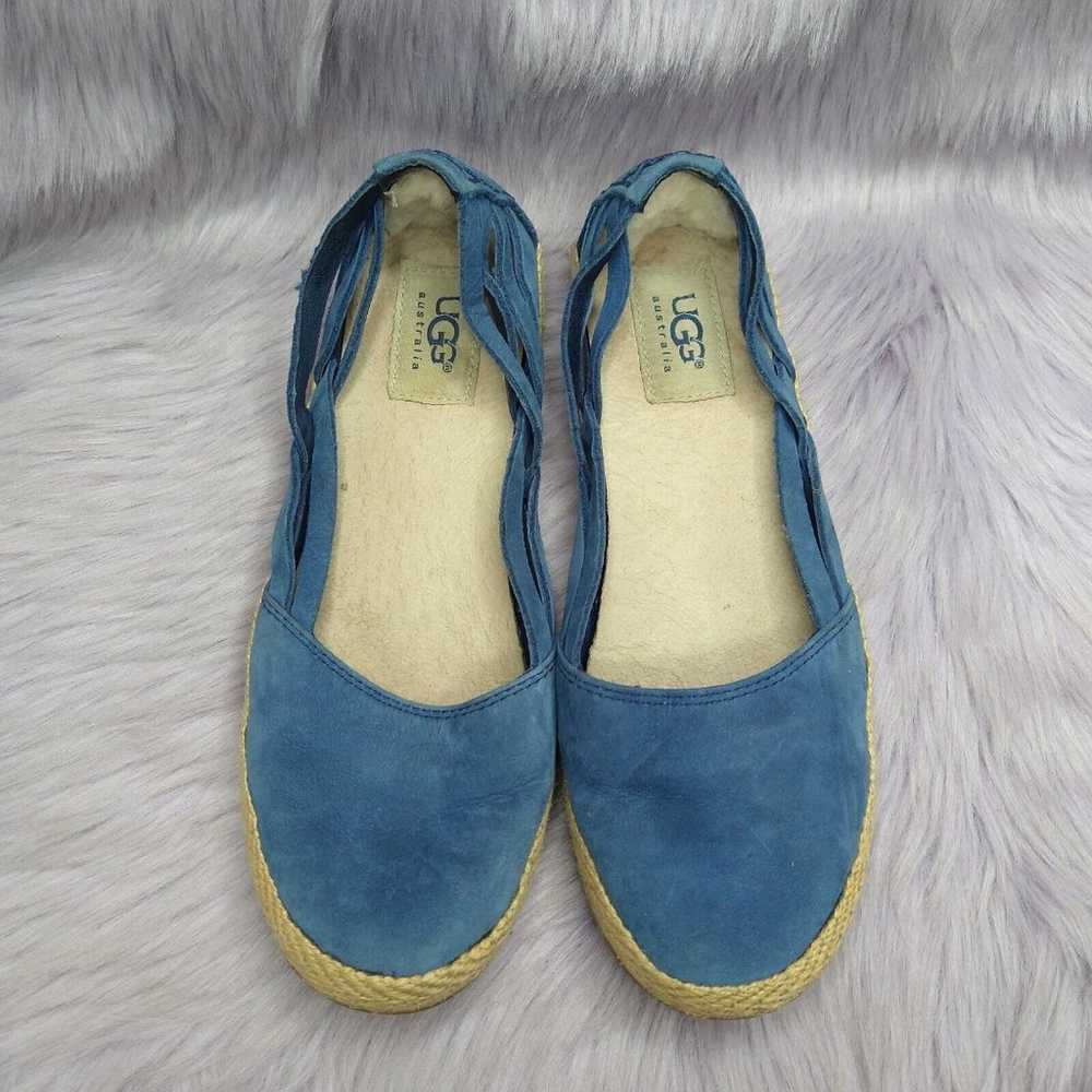 UGG Cicily Shearling Lined Suede Espadrilles Flat… - image 4