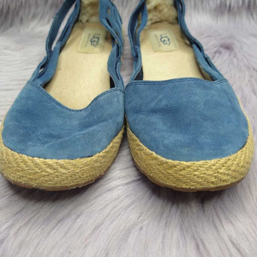 UGG Cicily Shearling Lined Suede Espadrilles Flat… - image 5