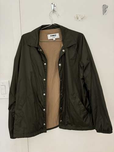 YMC Green nylon rip stop coach’s jacket - image 1